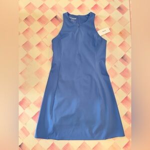 SPANX GET MOVING ZIP FRONT DRESS size xs NWT